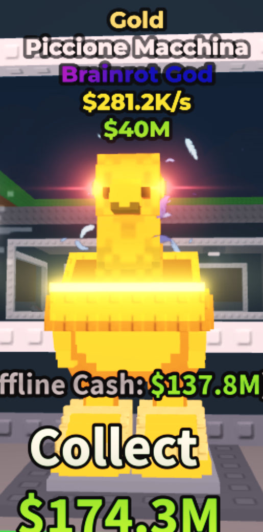 Gold Piccione Macchina