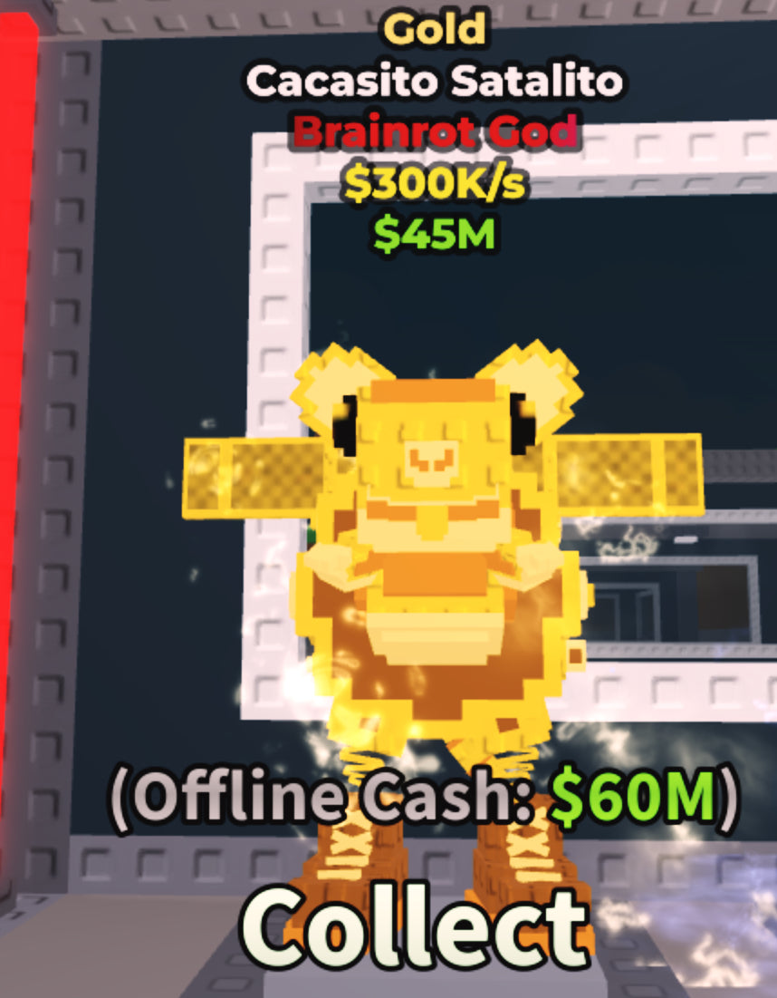 Gold Cacasito Satalito