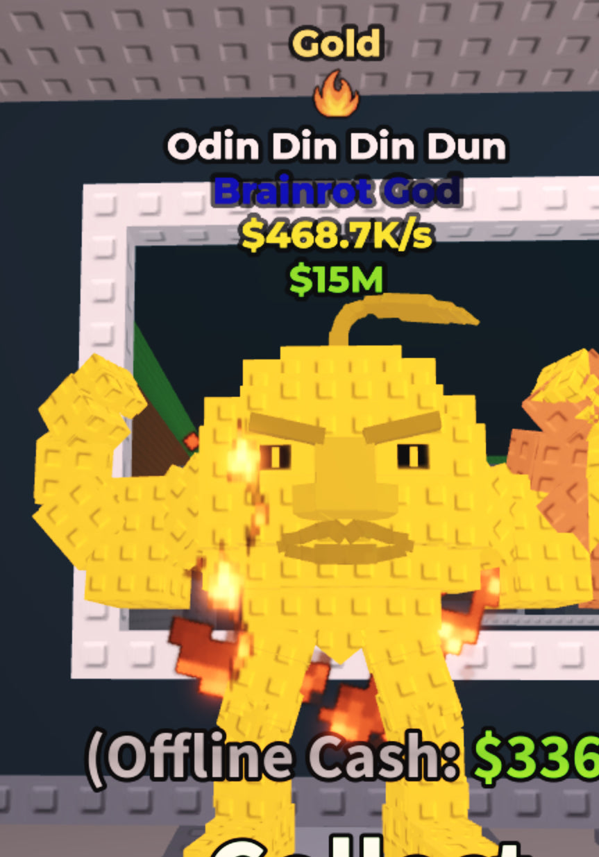 Gold Mutated Odin Din Din Dun