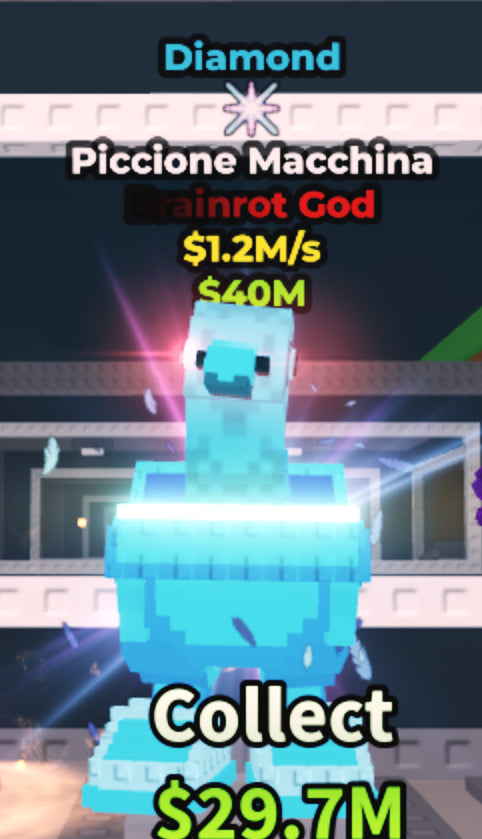 Diamond Mutated Piccione Macchina