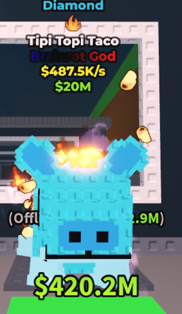 Diamond Mutated Tipi Topi Taco